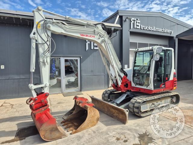 Mini bagri, TAKEUCHI TB290-2 - POWERTILT - LETNIK 2024 - 1450 UR