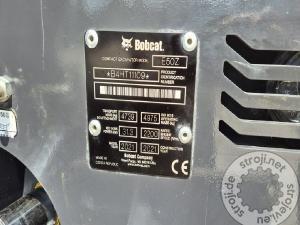 Mini bagri, BOBCAT E50Z - POWERTILT - LETNIK 2021 - 1465 DELOVNIH UR 