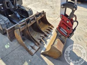 Mini bagri, BOBCAT E60 - POWERTILT - LETNIK 2021 - 1375 DELOVNIH UR