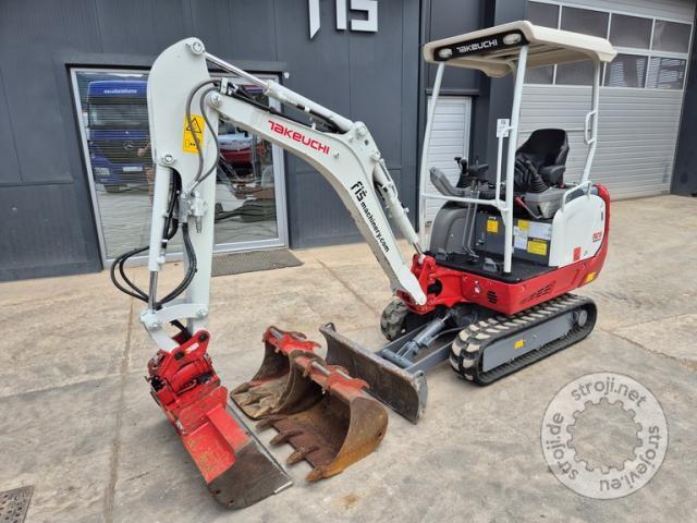 Mini bagri, TAKEUCHI TB216 - POWERTILT - LETNIK 2024 - 400 DELOVNIH UR 