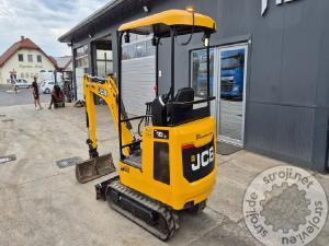 Mini bagri, JCB 16C-1 - LETNIK 2022 - 835 DELOVNIH UR - MODEL 2023