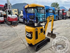 Mini bagri, JCB 16C-1 - LETNIK 2022 - 835 DELOVNIH UR - MODEL 2023