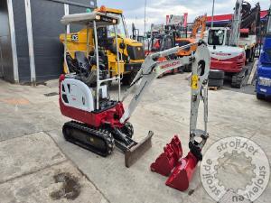 Mini bagri, TAKEUCHI TB216 - 2019 LETNIK - 3X ŽLICE