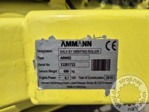 Valjarji ostalo, AMMANN ARW65 - LETNIK 2018 - 340 DELOVNIH UR
