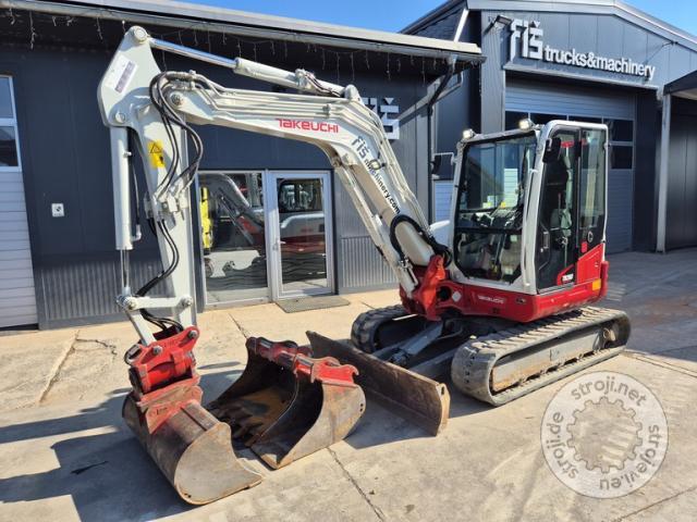 Mini bagri, TAKEUCHI TB260 - POWERTILT - 3X ŽLICE - LETNIK 2020