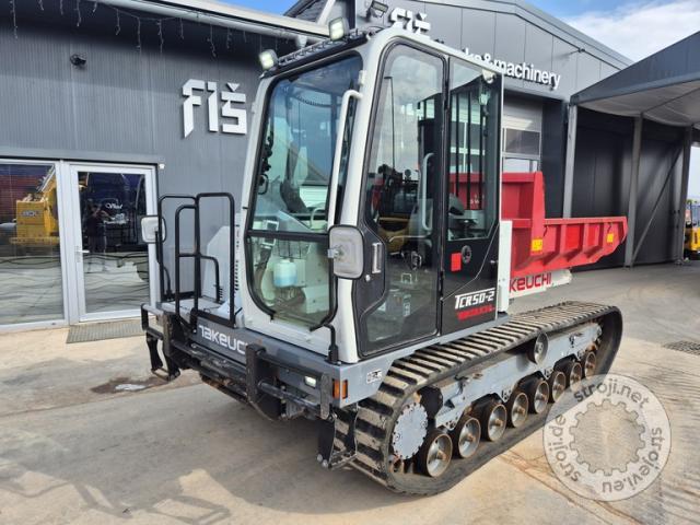 Demperji demper goseničar, TAKEUCHI TCR 50-2 - LETNIK 2021 - 680 DELOVNIH UR - KLIMA