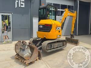 Mini bagri, JCB 50Z-2 - 5X ŽLICE - LETNIK 2023 - 1400 UR