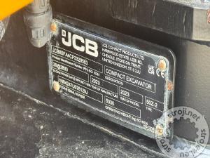 Mini bagri, JCB 50Z-2 - 5X ŽLICE - LETNIK 2023 - 1400 UR