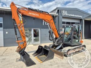 bagri goseniarji hitachi zx85usb 6 2022 letnik 1780 ur 3x lica