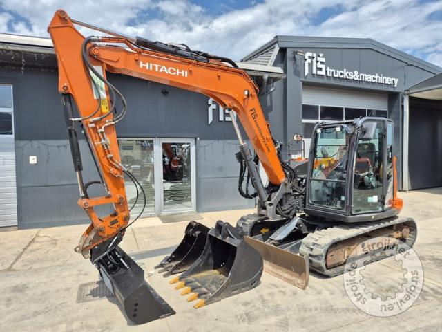 Bagri goseničarji, HITACHI ZX85USB-6 - 2022 LETNIK - 1780 UR - 3X ŽLICA
