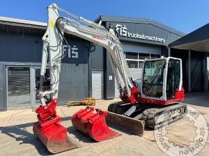 mini bagri takeuchi tb290 2 powertilt 3x lica letnik 2019
