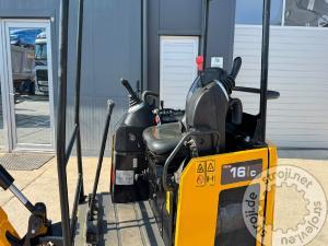 Mini bagri, JCB 16C-1 - LETNIK 2022 - 950 DELOVNIH UR