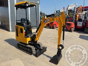 Mini bagri, JCB 16C-1 - LETNIK 2022 - 950 DELOVNIH UR