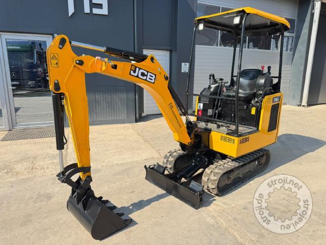 Mini bagri, JCB 16C-1 - LETNIK 2022 - 950 DELOVNIH UR
