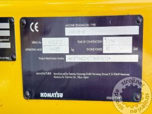 Bagri na kolesih, KOMATSU PW148-8 - TILTROTATOR - LETNIK 2014 - 2X ŽLICA