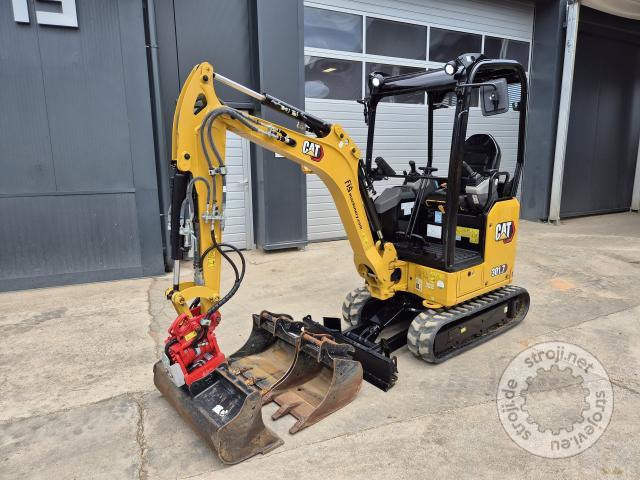 Mini bagri, CATERPILLAR 301.7 CR - 150 UR - 2022 LETNIK - POWERTILT