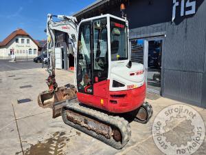 Mini bagri, TAKEUCHI TB260 - POWERTILT - 3X ŽLICA - LETNIK 2018
