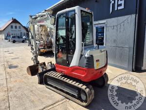 Mini bagri, TAKEUCHI TB250 - 2016 LETNIK - 2535 UR - POWERTILT