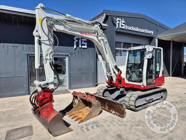 Mini bagri, TAKEUCHI TB290-2 - POWERTILT - LETNIK 2023 - 930 UR
