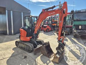 Bagri goseničarji, KUBOTA U55-4 - 2017 LETNIK - POWERTILT - 5355 UR