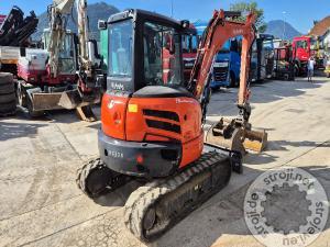 Bagri goseničarji, KUBOTA U55-4 - 2017 LETNIK - POWERTILT - 5355 UR