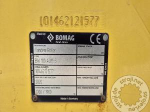 Valjarji tandem valjar, BOMAG BW 100 ADM-5 - LETNIK 2020 - 685 DELOVNIH UR