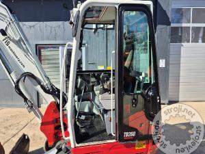 Mini bagri, TAKEUCHI TB260 - POWERTILT - 3X ŽLICA - LETNIK 2020