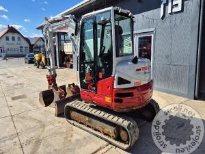 Mini bagri, TAKEUCHI TB260 - POWERTILT - 3X ŽLICA - LETNIK 2020