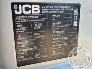 Demperji demper, JCB 6ST-2S5 - LETNIK 2023 - 475 DELOVNIH UR - KAMERA